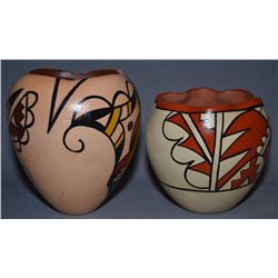 TWO JEMEZ POTS
