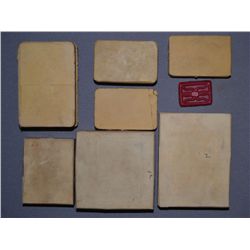 SEVEN LOST WAX SILVER MOLDS