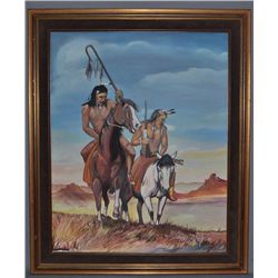 JICARILLA APACHE PAINTING