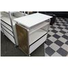 Image 2 : HERMAN MILLER WHITE SHELF/STORAGE UNIT - SHORT