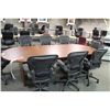 Image 2 : CHERRY 8' BOARDROOM TABLE