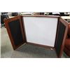 Image 2 : CHERRY 2 DOOR WALL MOUNT VISUAL CONFERENCE CABINET