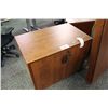 Image 1 : CHERRY 2 DOOR STORAGE CABINET