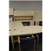Image 2 : MAPLE U-SHAPE EXECUTIVE OFFICE SUITE WITH DESK, CREDENZA, BRIDGE AND HUTCH (R)