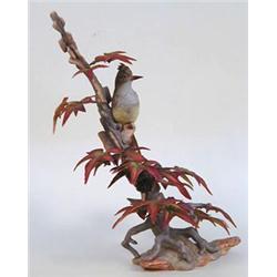 BOEHM PORCELAIN "CRESTED FLYCATCHER" American. Issued in 1967. Signed. Studio No. 488. Limited Ed...