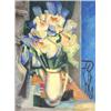 Image 1 : JEAN ISY DE BOTTON (French. 1898-1978) "Les Iris Bleus". Signed Jean de Botton l/l. Also titled a...
