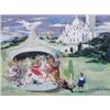 Image 1 : JEAN ISY DE BOTTON (French. 1898-1978) "Paris-Carousel Sur La Butte Montmartre". Signed Jean de B...