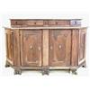Image 1 : RENAISSANCE WALNUT CREDENZA Italian. 17th/18th Century. The rectangular top with canted corners s...
