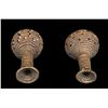 Image 2 : Two Rare Salish Basketry Rattles 5" H. 3" W.  Good Condition