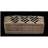 Image 2 : Lillooet Fully Imbricated Basket 12" L. 4 3/4" W. 3 1/2" H.  Good Condition