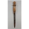 Image 1 : Inuit Knife with Carved Figural Handle ca. 1880 Ex: Bill Jamieson Niagara Falls Museum Collection 11