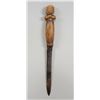 Image 2 : Inuit Knife with Carved Figural Handle ca. 1880 Ex: Bill Jamieson Niagara Falls Museum Collection 11