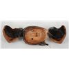 Image 2 : Set of Three Human Face Masks Carved For Bella Coola Potlatch by Don Beans 9 1/2" H. 8" W.  All Have