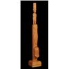 Image 1 : Haisla Totem with Frog, Halibut and Human Carved by S. Robinson - Kitamat, B.C. 1963, Model of the D