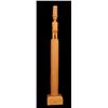 Image 2 : Haisla Totem with Frog, Halibut and Human Carved by S. Robinson - Kitamat, B.C. 1963, Model of the D
