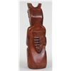 Image 2 : Coast Salish Welcome Bear Holding a Salmon Behind His Back Carved by Doug LaFortune 20" H.  Good Con