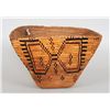 Image 2 : Fully Imbricated Lillooet Burden Basket with Butterfly Design 14 1/2" L. 11 3/8" W. 10 1/2" H. Deacc
