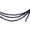 Image 2 : Two Strands of Faceted Russian Blue Trade Beads, One Strand Approx. 100 Bead, the Other  Approx. 125