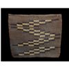 Image 1 : 19TH C. Tlingit Basketry Wallet with Geometric Imbricated Design 5 3/4"x 6 3/4"  Fine Condition
