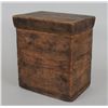 Image 1 : 19TH C. Tlingit Bent Wood Storage Box 13" L. 10" W. 14 1/2" H.  Good Condition