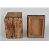 Image 3 : 19TH C. Tlingit Bent Wood Storage Box 13" L. 10" W. 14 1/2" H.  Good Condition