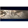 Image 4 : European Pioneer Hunting Dagger with Incised Hunting Scene on Blade 18" L.  Good Condition