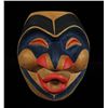 Image 2 : North Wind Mask Carved by Tom LaFortune 10 1/2" H. 9 1/2" W.  Good Condition