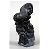 Image 1 : Inuit Carved Soapstone Mother and Child '84  9" H. 3 1/2" Deep  Good Condition