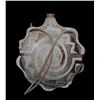 Image 2 : Acoma Pottery Canteen 8" H. 7 1/2" W.  Fair Condition with Chips