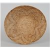 Image 1 : Mescalaro Apache Double Coiled Willow Basket 19" D.  Fair Conditi