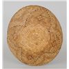 Image 2 : Mescalaro Apache Double Coiled Willow Basket 19" D.  Fair Conditi