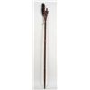 Image 1 : Finely Carved Dayak Ceremonial Staff with 20 Figures 72" H.  Good Condition