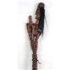 Image 2 : Finely Carved Dayak Ceremonial Staff with 20 Figures 72" H.  Good Condition