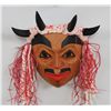 Image 1 : Young Shaman Mask Carved by Tom LaFortune 12 1/2" H. 9 1/2" W.  Good Condition