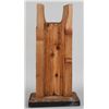 Image 2 : Cowichan Thunderbird Totem Carved By Francis Louie - Duncan, B.C. 37 1/2" H.  Good Condition with Ch