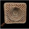 Image 2 : Northwest Coast Cedar Bark Basketry Graduation Hat  9 1/2"x10"  Good Condition