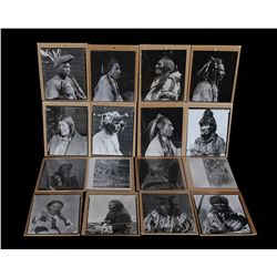 16 Photographs of Native Related Subjects 8"x 10"  Good Condition