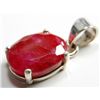 Image 1 : 6.120g Pendant of Ruby Sterling Silver