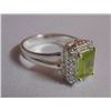 Image 1 : 2.230g Ring of Peridot Sterling Silver