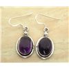 Image 1 : 3.80g Earring of Amethyst Sterling Silver