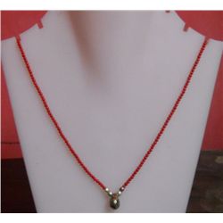 25.80 ct Necklace of Coral