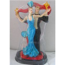 Beautiful Loving Star Couple Polystone Statue Height:10 inch, width: 5 inch