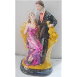 Beautiful Loving Star Couple Polystone Statue Height:10 inch, width: 5 inch
