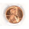 Image 2 : 1954-D LINCOLN CENT, PCGS MS-66!  RED