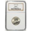 Image 1 : 1949-D WASHINGTON QUARTER, NGC MS-65  WHITE GEM