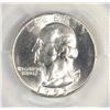 Image 2 : 1953-S WASHINGTON QUARTER, PCGS MS-65 GEM WHITE