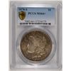 Image 1 : 1878-S MORGAN SILVER DOLLAR PCGS MS64+ COLOR!