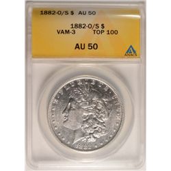 1882-O/S ANACS AU50 NICE!  TOP 100!