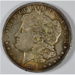 1883 O MORGAN DOLLAR, MS-63  WITH NICE TONING