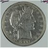 Image 1 : 1892-O BARBER HALF DOLLAR VF+
